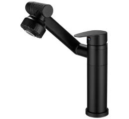 Torneira Multifunções – Monocomando – Aço Inox Preto QSM-B9012